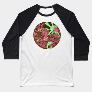 Pink Mint Dreaming of Japan Baseball T-Shirt